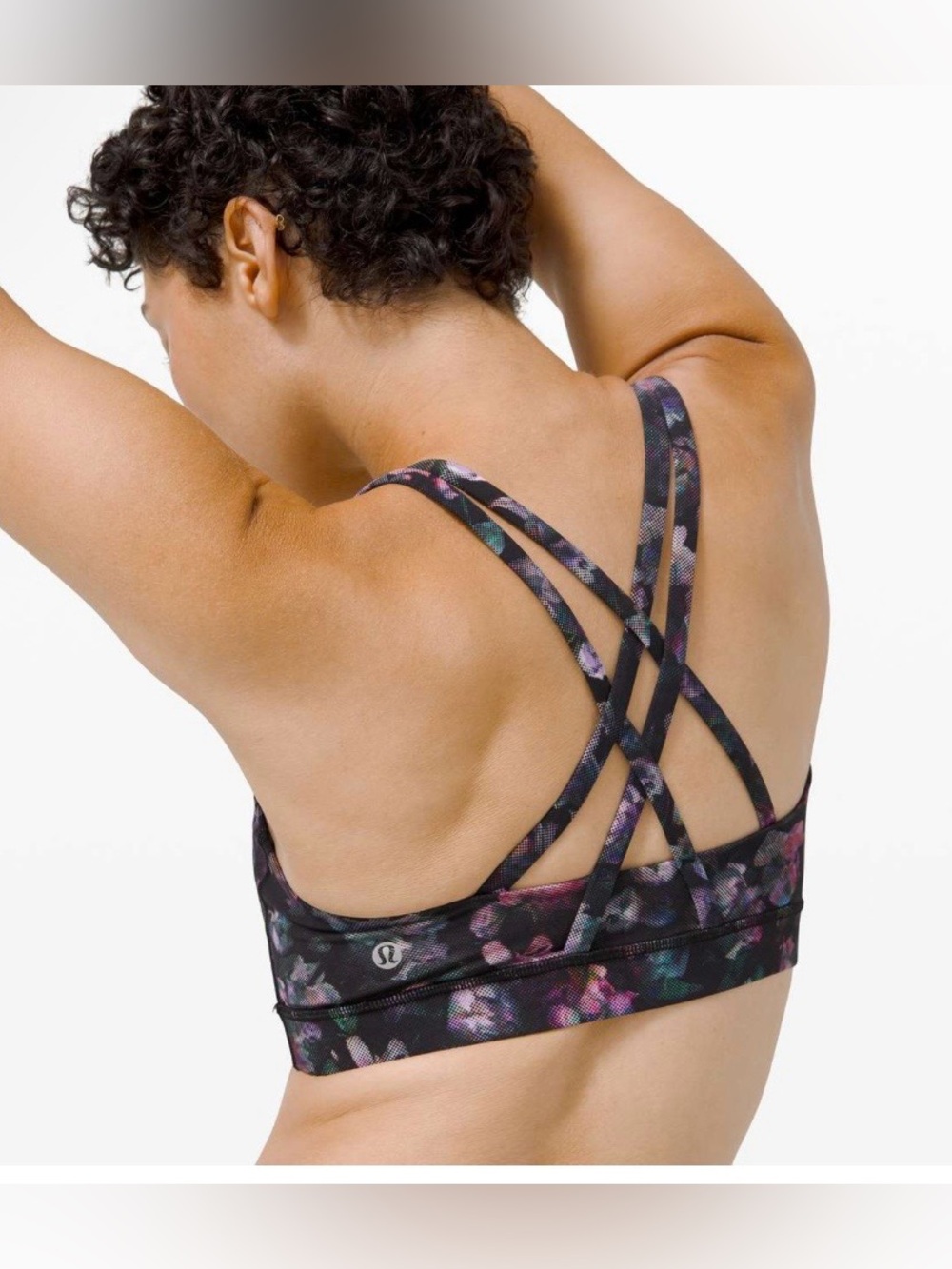 Lululemon Energy Bra *Medium Support B-D Cup in Activate Floral Multi | Size 6